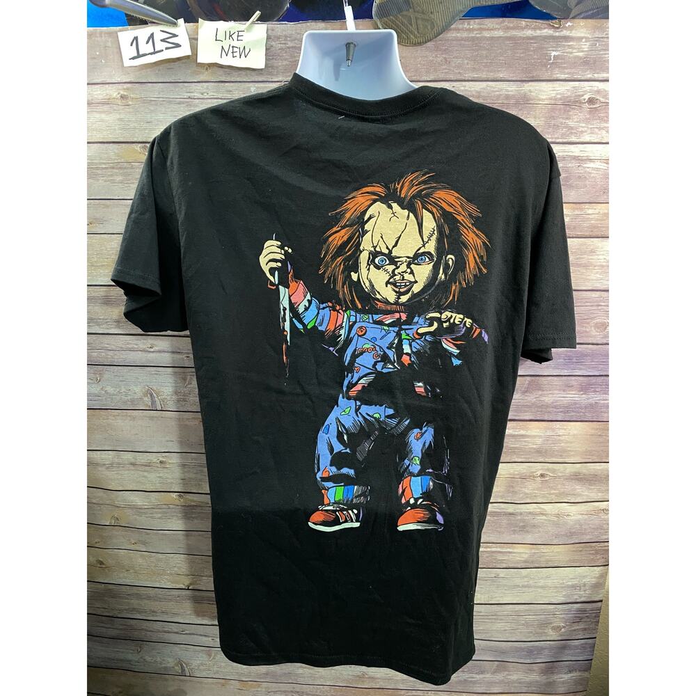 New W/ Tags Universal Studios Child’s Play Chucky T-shirt Unisex Large